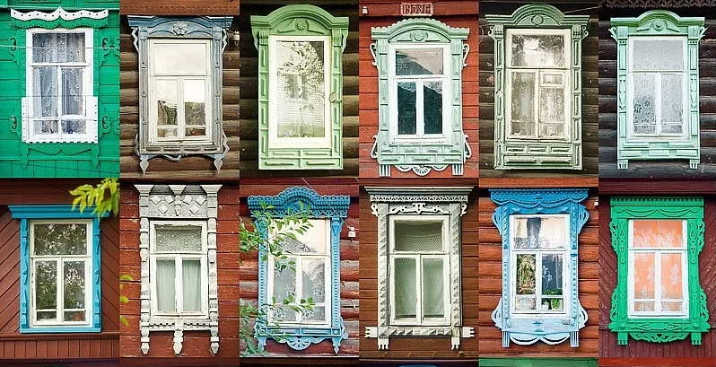 Покраска деревянных наличников под ключ в Москве и области